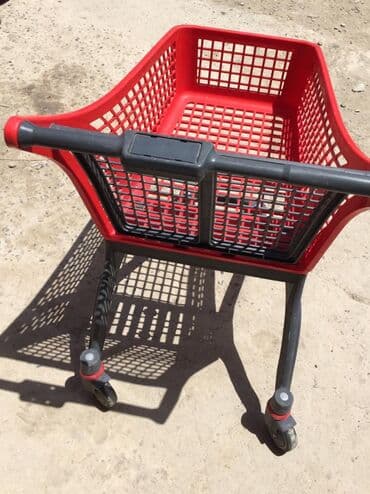 вешалки для магазина: Müştəri arabası — 1