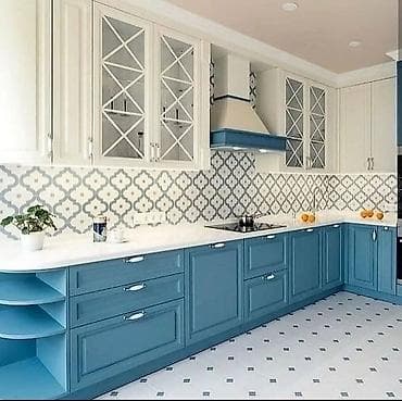 Sifarişlə mətbəx dəsti, Özü çəkən petlələr, Şüşə, Kredit yoxdur, Rayonlara çatdırılma, Pulsuz çatdırılma