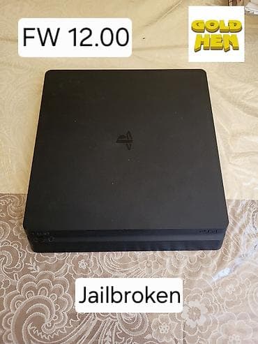 PlayStation 4 Slim – 500 GB, GoldHEN (FW 12.00) ⚠️Qiymeti sondur⚠️ - — 1
