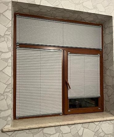 jalüs: PLİSE JALÜZ PƏRDƏLƏR - Material: sıx tekstil/plisse parça, alüminium — 5