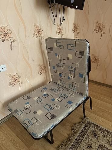 Б/у, Раскладушка с матрасом — 5