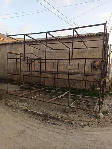 Soyuducu avadanlığı: Metal karkas konstruksiya - Material: qalın divarlı profil borulardan — 2