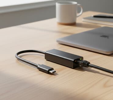 işıq lampaları: Type-C to LAN → Ethernet adapteri - Type-C to LAN konnektorlu — 2