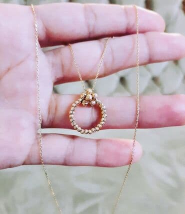 qızılın qramı neçəyədir 2023: Boyunbağı, Pandora, Sarı qızıl, 585 Əyar, 195 g — 4