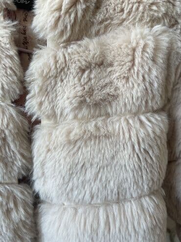 детские натуральные шубы: Пальто, Для девочек, 4 - 5 лет, Panda kids — 2