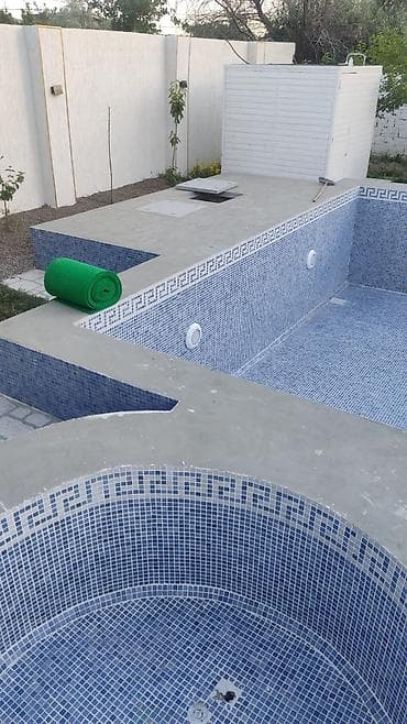 🏊‍♂️ Hovuz kənarları üçün xüsusi rezin örtüklər! ✅ Sürüşməyə qarşı — 2