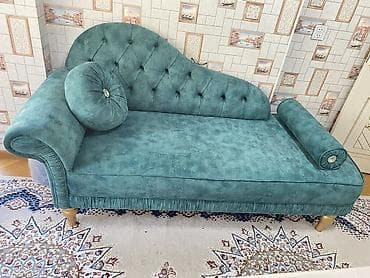 Mini-divan, Açılmayan, Bazasız, Vеlur parça — 4
