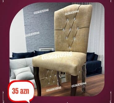 tek stullar: Для гостиной, Новый, Нескладной, цвет - Белый Стул — 9
