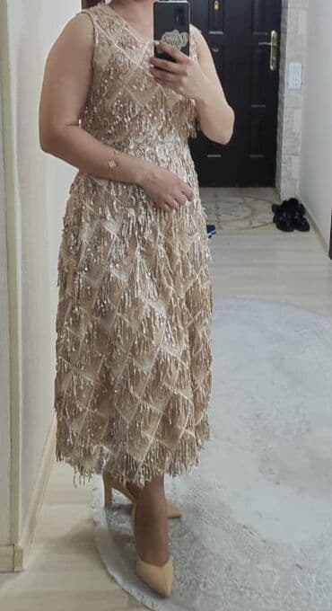 нижелла микс как принимать: Вечернее платье, Миди, M — 4