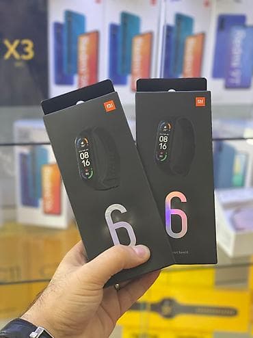 saat dəsti: Mi Smart Band 6 en ucuz bizde hazirda elde var! (zemanetli satilir) — 2