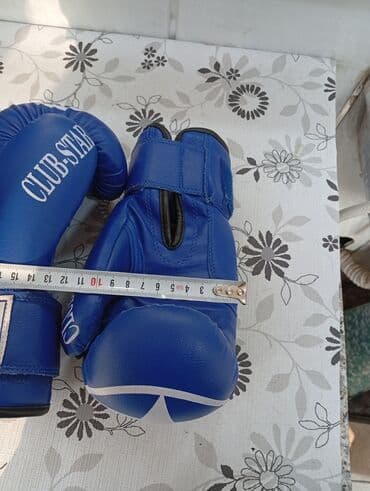 kik boks: CLIFF boks əlcəkləri – mavi rəng - Brend: CLIFF - Rəng: mavi, ağ — 6