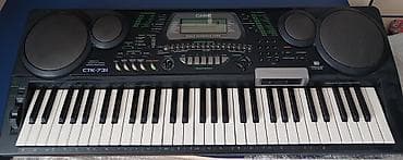 klaviatura oyuncaq: CASIO CTK-731 SATILIR 61 klaviş 🔊 Güclü səs sistemi 🎼 Müxtəlif ritm — 1