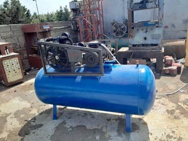 matapila matoru: 0,8 m3. 12 atmosfer 550 litrlik elektirik mühərriki 7.5 kvt təzədi̇r — 3