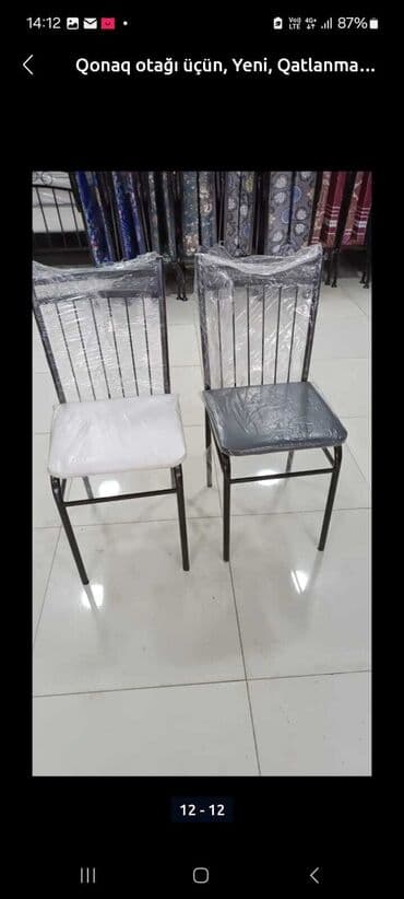 stol və stul dəstləri: Yeni, Plyaj, piknik stulu, Metal, Azərbaycan — 6