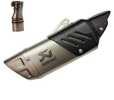 mercedes ucuz: M4 Motosiklet üçün universal sport səsboğucu (egzoz ucu) — 3