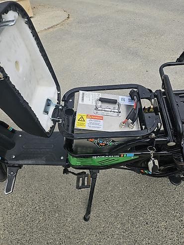 4 təkərli ateme: Elektrik velosipedi/skuteri – MAIKAOLIN yük daşıma platformalı — 5
