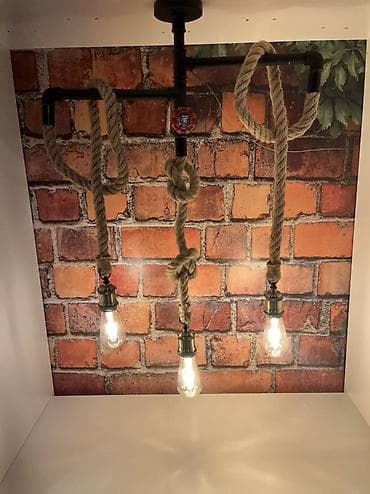 lyusturlar: Çılçıraq, 3 lampa, Metal — 3