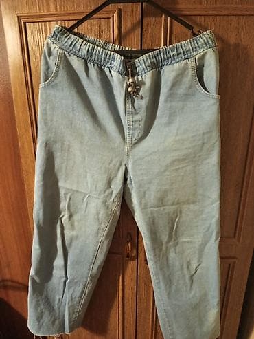 Qadın geyim və cins şalvar dəsti 1) Narıncı don - Yumşaq, yüngül — 4