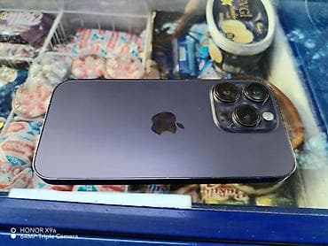 panel cit: IPhone 14 Pro, 128 GB, Deep Purple, Face ID — 1