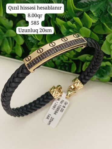 Zərgərlik dəstləri: Bilərzik, Cartier, Sarı qızıl, 585 Əyar, 8 g, Ünvandan götürmə — 1