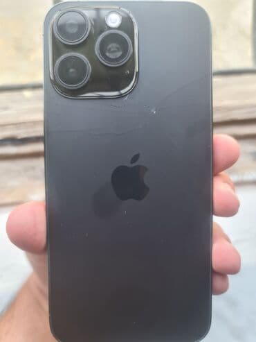 macbook pro baku: IPhone 14 Pro Max, Space Gray, Битый — 1