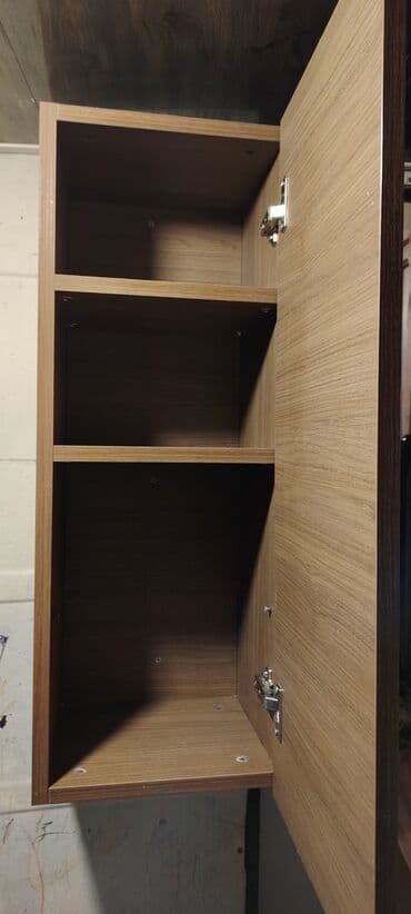 hamam ucun dolab: Açılan, 1 qapı Düz dolab, Stenka — 1