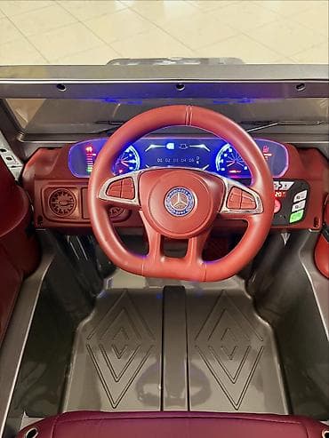 north face kurtka: Uşaq üçün elektrikli avtomobil – Mercedes-Benz G-Class AMG stili - — 9