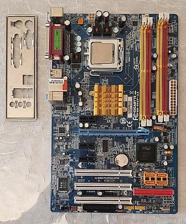 Bundle satılır Ana plata DDR2 + CPU - 10 AZN Max. 4GB ram götürür