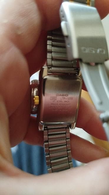 casio qadın saatı: Casio qadın qol saatı – model LTP-1235 (Japan mov’t) - Korpus — 2