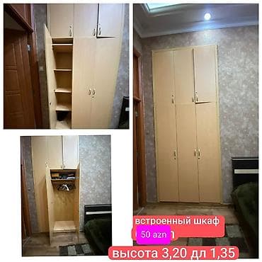 skaflar islenmis: İşlənmiş, 3 qapılı, Digər rəng, Digər material, Açılan, Düz dolab — 1