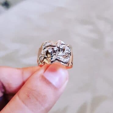 qaş sabitləyici: Toy, Üzük, Sarı qızıl, 583 Əyar — 5