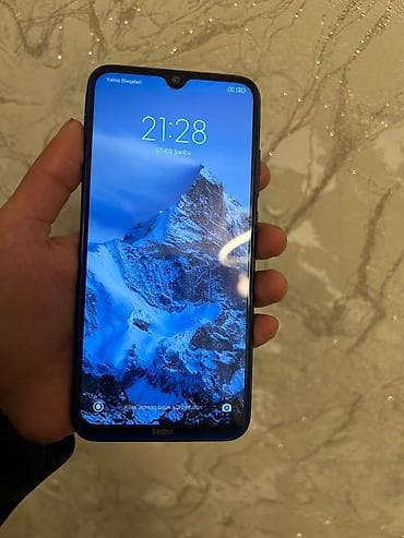 tank telefonu: Redmi Note 8, 32 GB, rəng - Göy, Sensor, Barmaq izi, İki sim kartlı — 2