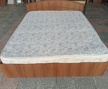 konforto mebel: İkinəfərlik çarpayı, Matras ilə, Siyirməsiz — 4