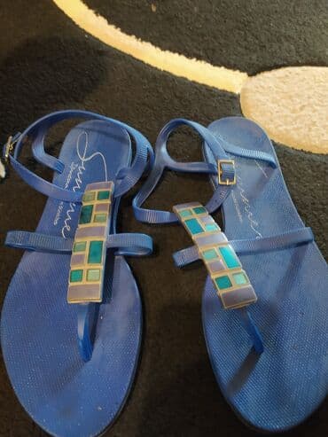 traktor altlıqlı bosonojkalar: Ölçü: 40, rəng - Göy, İşlənmiş — 1