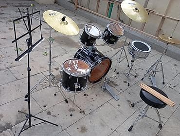 İncəsənət və kolleksiyalar: MAPEX Venus Series tam zərb alətləri dəsti Komplekt: - Bas baraban — 3