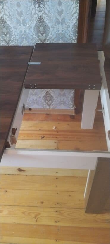 Табуретки: Кухонный стол, Раскладной, Ламинат, Квадратный стол — 9