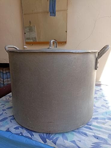 Qazan, rəng - Boz, Alüminium, Rusiya — 1
