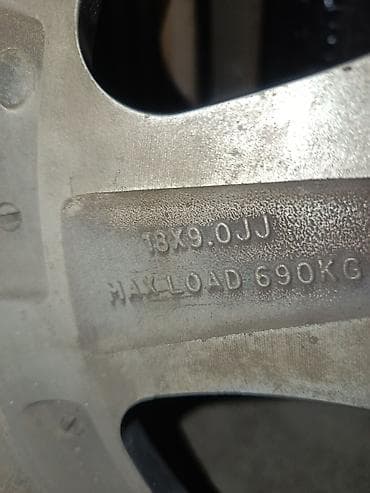 passat disk: İşlənmiş Disk təkər Mercedes-Benz 215 / 45 / R 18, 5 Boltlu — 7