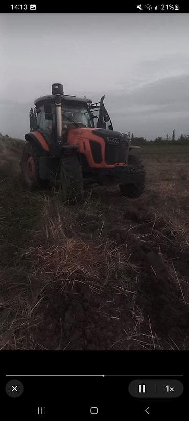 2 el traktör: Kənd təsərrüfatı üçün güclü təkərli traktor - Kabinli, geniş — 1