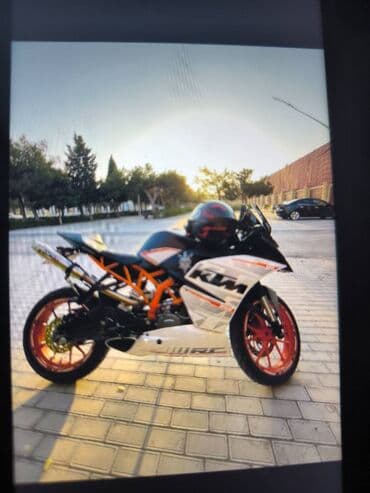 Lincoln: KTM RC 250. Azərbaycanda bir məndədir bu model. Vuruğu zədəsi — 3