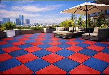 Digər idman və istirahət malları: Təzə və işləmiş beqavoylar var rezin döşəmələr tatami ternajor — 1