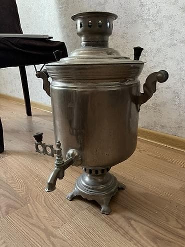 Samovarlar: İşlənmiş Od Samovar, 8 l, Ünvandan götürmə, Ödənişli çatdırılma — 2