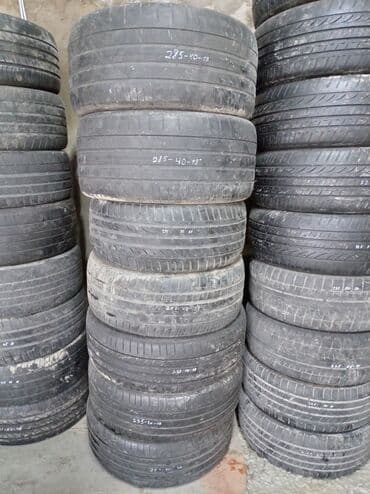 15 disk teker: Məhsul: Avtomobil şinləri (yay/normativ yol profilli) Ölçülər — 10