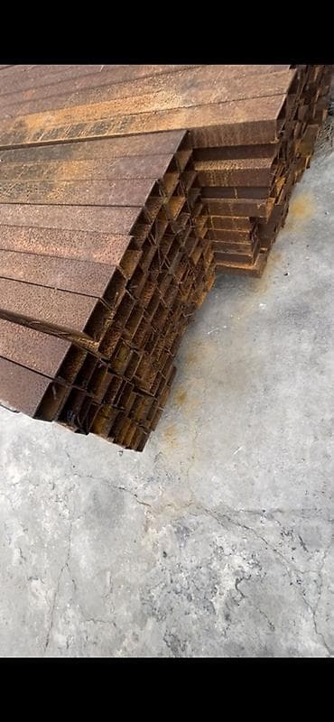 şverler: Uzulug 6 metir 60>40
kilosu 1,70 yerli istehsal — 2