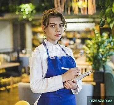 İş: Ofisiant tələb olunur, Restoran, Gündəlik ödəniş, 18-29 yaş, 1-2 illik təcrübə — 3