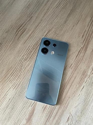 soyuducu evden satiw: Redmi Note 13, 256 GB, rəng - Mavi, Barmaq izi — 2