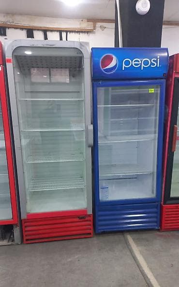 samovar aliram: Vitrin tipli içki soyuducuları - Şüşə qapılı, dik vitrin dizaynı — 1