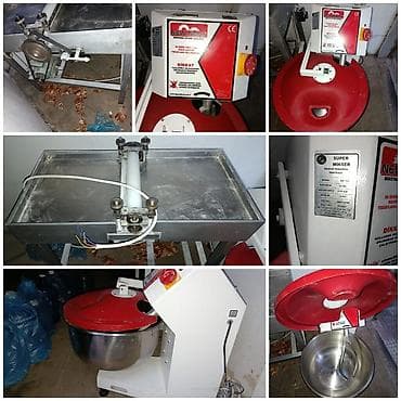 İstehsal avadanlığı: #1470# Xemir yoğuran ve xemir yayan aparat tecili satilir ikisi — 1