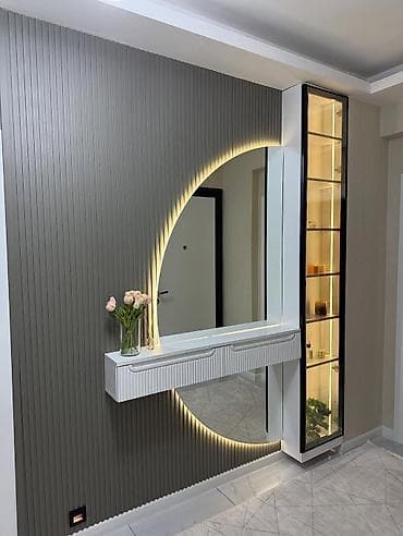 dest mebel: Mebel dəstləri – makiyaj masası, trüm və qarderob dizaynları - — 10