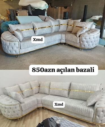 Divanlar: Künc divan, Yeni, Açılan, Bazalı, Parça, Şəhərdaxili pulsuz çatdırılma — 1